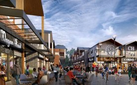 W ramach inwestycji powstanie 35 lokali przeznaczonych na sklepy, punkty usługowe oraz gastronomię.