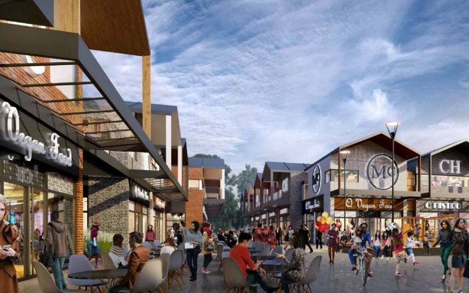 W ramach inwestycji powstanie 35 lokali przeznaczonych na sklepy, punkty usługowe oraz gastronomię.