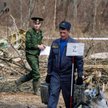 Place of the plane crash in Smolensk