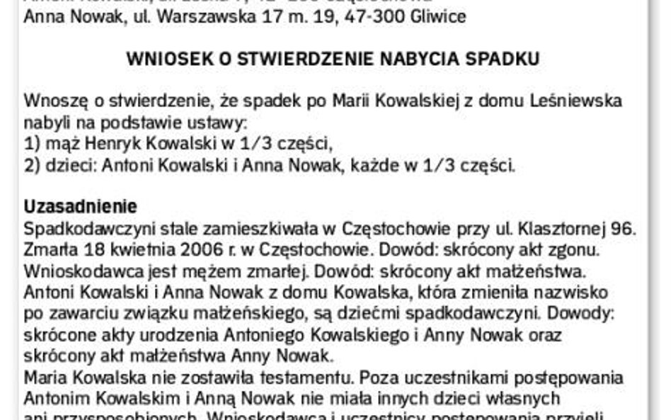 Jak załatwić formalności spadkowe