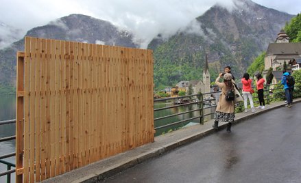 Płot w Hallstatt
