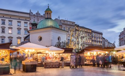 Jarmark świąteczny w Krakowie