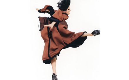 fot. David Sims, Yohji Yamamoto, Jesień/Zima 1995