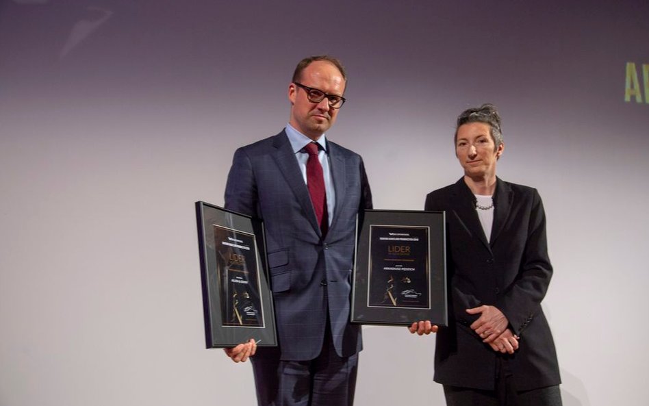 Arkadiusz Pędzich - kancelaria Allen & Overy, Maria Wysocka - wiceprezes GREMI MEDIA S.A.