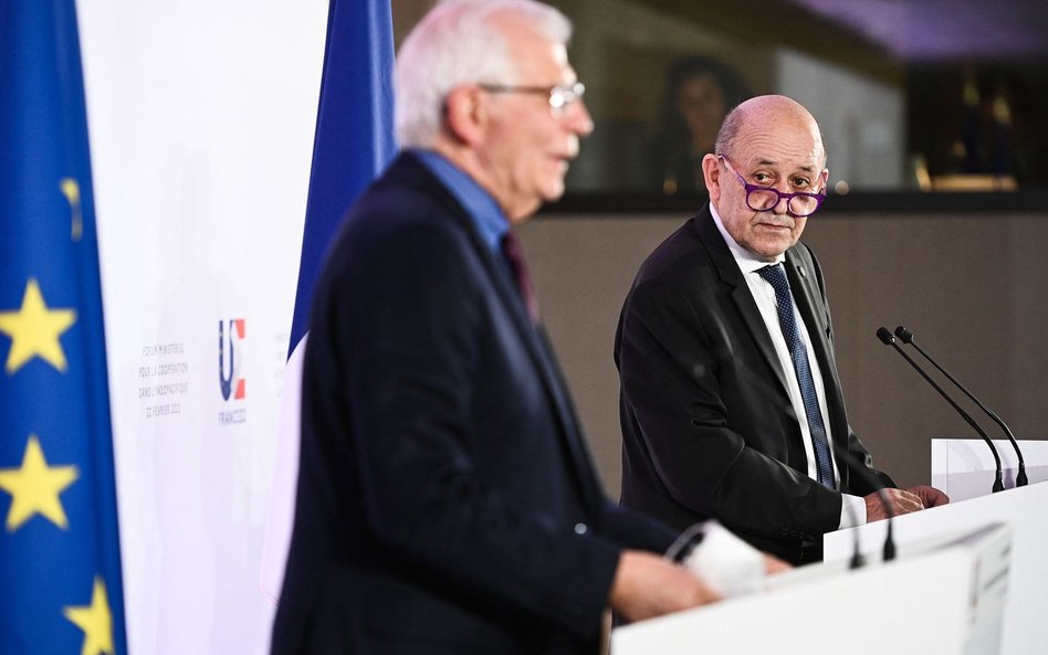 Josep Borrell i Jean-Yves Le Drian