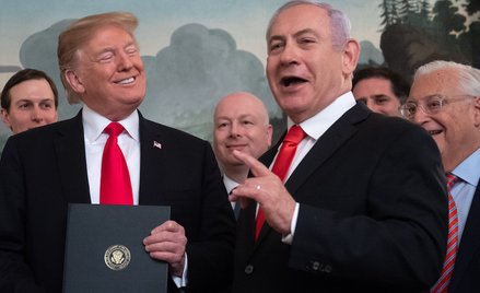 USA uznały zwierzchność Izraela nad Wzgórzami Golan