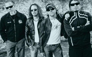Metallica w obecnym składzie. Od lewej: James Hetfield, Kirk Hammett, Lars Ulrich, Robert Trujillo, 