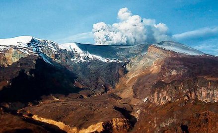 Kolumbijski wulkan Nevado del Ruiz grozi potężnym wybuchem