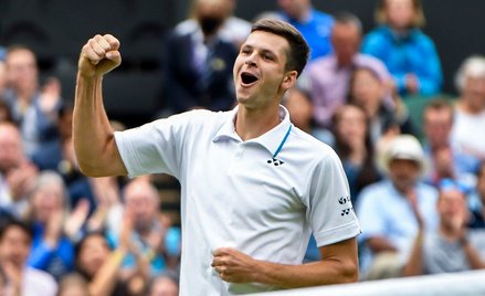 Hurkacz w ćwierćfinale Wimbledonu. Zagra z Federerem