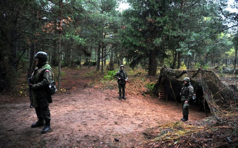 Rezerwiści w Orzyszu