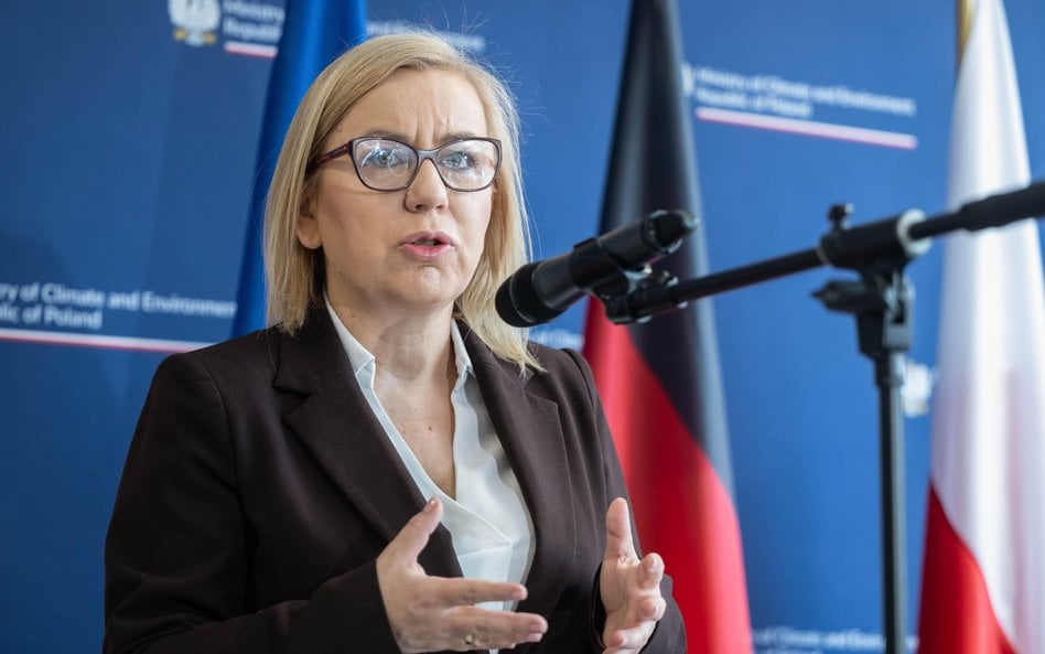 Ministra klimatu i środowiska Paulina Hennig-Kloska