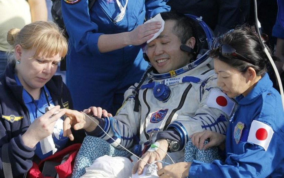 Japoński astronauta Koichi Wakata