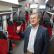 Prezes firmy Pesa Bydgoszcz Krzysztof Zdziarski