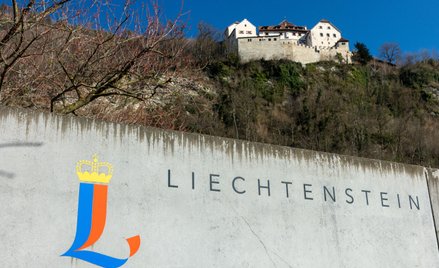 Zamek Vaduz w Vaduz, Liechtenstein
