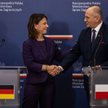Annalena Baerbock i Zbigniew Rau