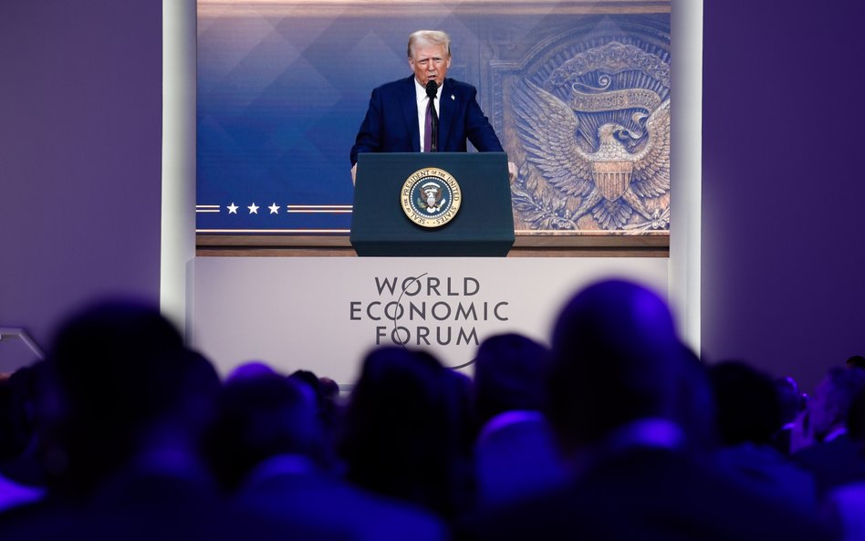 Donald Trump połączył się ze Światowym Forum Ekonomicznym (WEF) w Davos, by wygłosić przemówienie, w