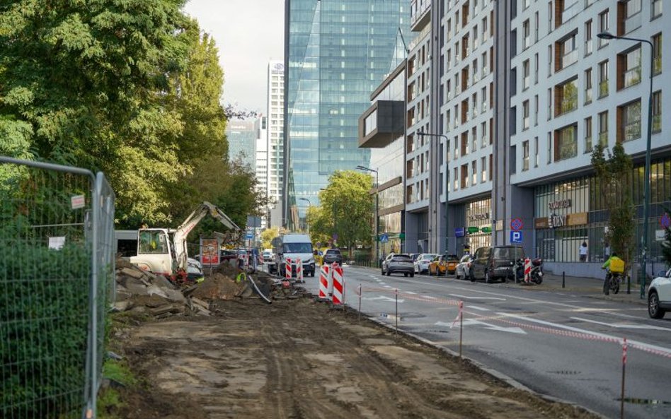 Największe utrudnienia na ulicy Grzybowskiej czekają kierowców od czwartku, 25 września