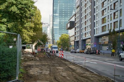 Największe utrudnienia na ulicy Grzybowskiej czekają kierowców od czwartku, 25 września