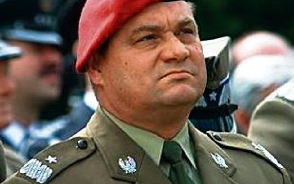 Gen. Marek Witczak jest teraz na urlopie