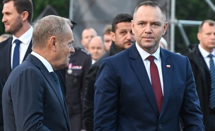 Premier Donald Tusk i prezydent Karol Nawrocki