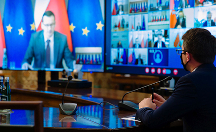 Posiedzenie rządowego zespołu zarządzania kryzysowego.