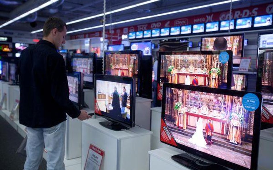 Ceny TV ostro w dół