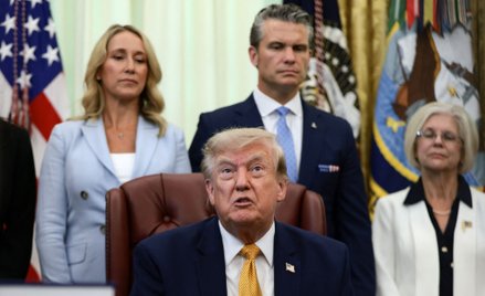 Donald Trump miał żądać wyjaśnień od Pete'a Hegsetha ws. wyczerpujących się zapasów amunicji