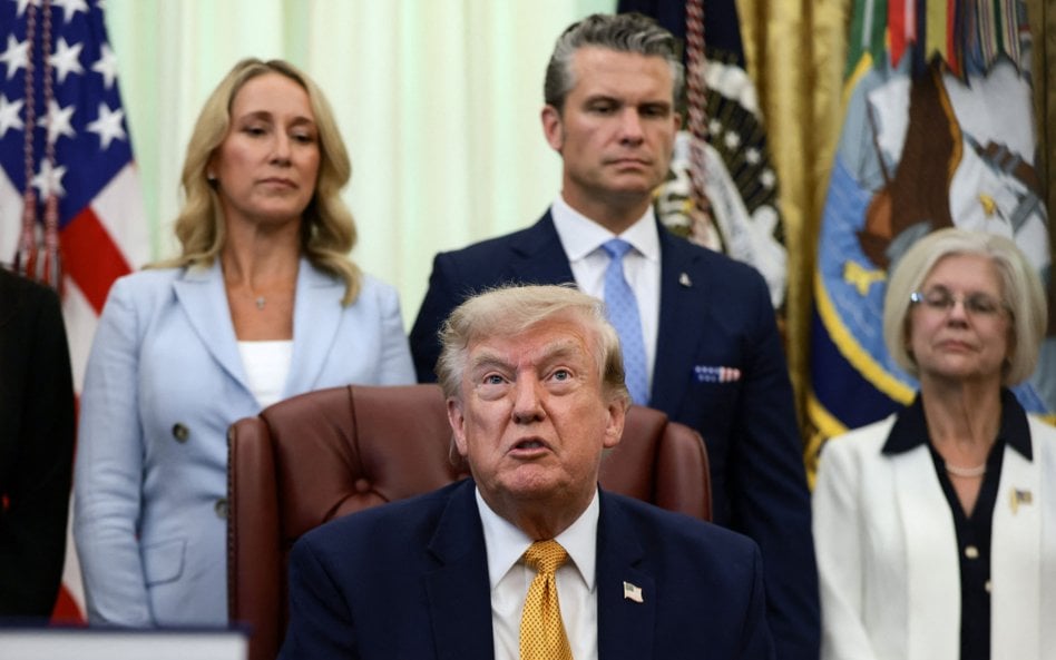 Donald Trump miał żądać wyjaśnień od Pete'a Hegsetha ws. wyczerpujących się zapasów amunicji