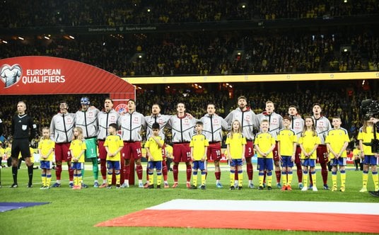 Reprezentacja Polski na mecz ze Szwecją