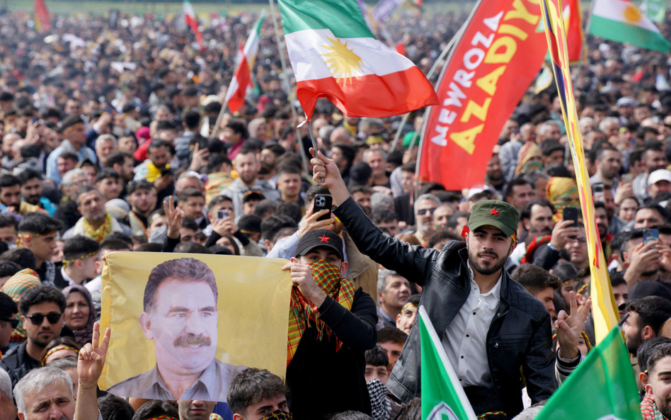 Abdullah Öcalan, odsiadujący wyrok dożywotniego więzienia twórca Partii Pracujących Kurdystanu (PKK)