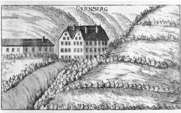 Tak przedstawiają Grünberg piękne, stare ryciny.