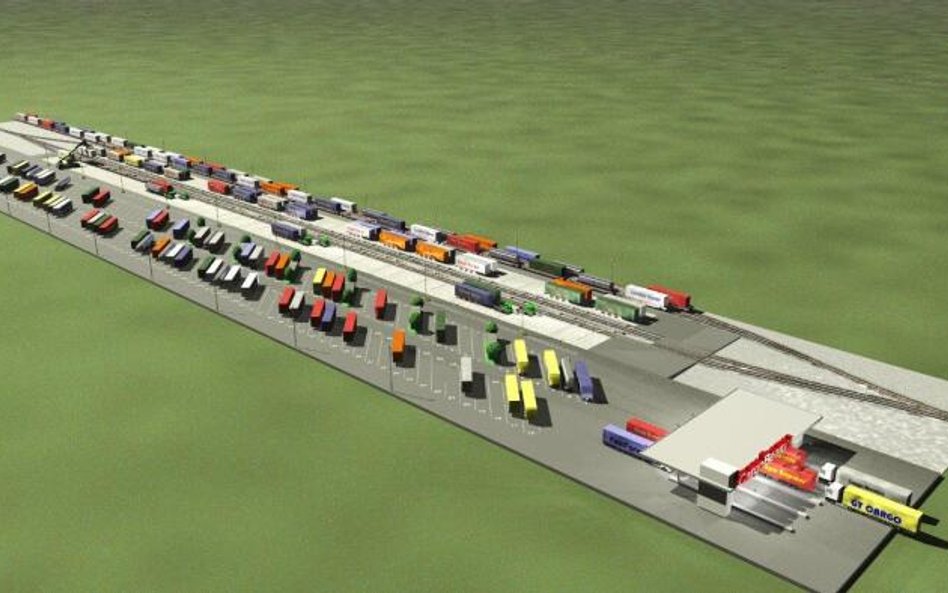W Calais powstaje nowy terminal przeładunku naczep
