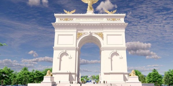 Donald Trump chce wznieść monumentalny łuk triumfalny w Waszyngtonie