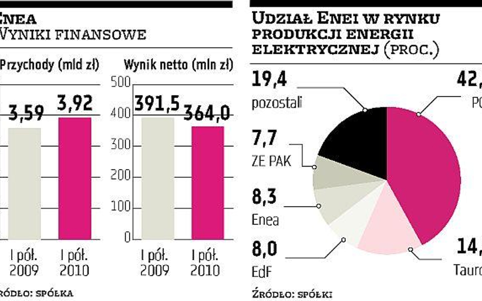 Po prywatyzacji Enea nie zniknie z giełdy