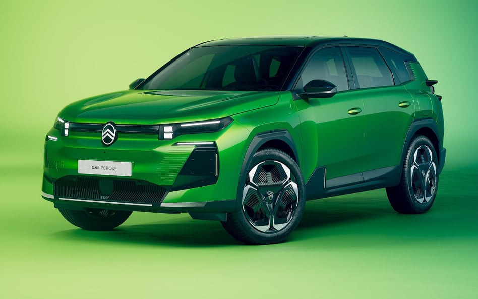 Citroen C5 Aircross ma zauważalne i widoczne zwiększenie gabarytów