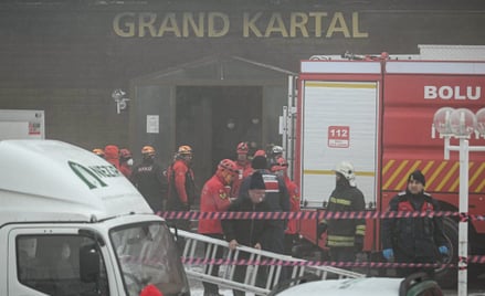 Liczba ofiar pożaru w hotelu Grand Kartal w tureckim ośrodku narciarskim Kartalkaya wzrosła do 79