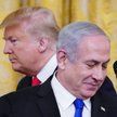 Beniamin Netanjahu i Donald Trump w Białym Domu