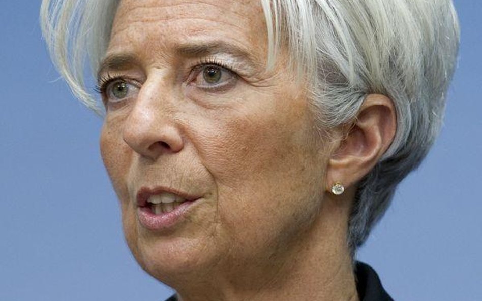Christine Lagarde, szefowa Międzynarodowego Funduszu Walutowego
