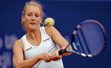 Urszula Radwańska rok temu była 251. w rankingu WTA, dziś jest blisko awansu do pierwszej setki (fot