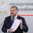 Waldemar Żurek podczas konferencji w Ministerstwie Sprawiedliwości