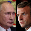 Tajemniczy komunikat Putina:  Macron powiedział mi o zmianie stanowiska USA