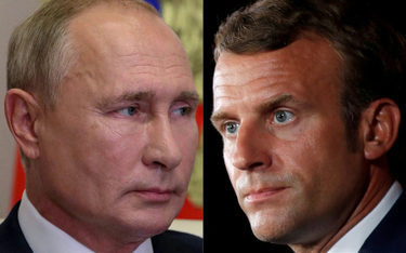 Tajemniczy komunikat Putina:  Macron powiedział mi o zmianie stanowiska USA