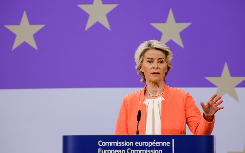 Ursula von der Leyen, przewodnicząca Komisji Europejskiej