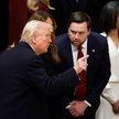 Wiceprezydent USA J.D. Vance z prezydentem Donaldem Trumpem