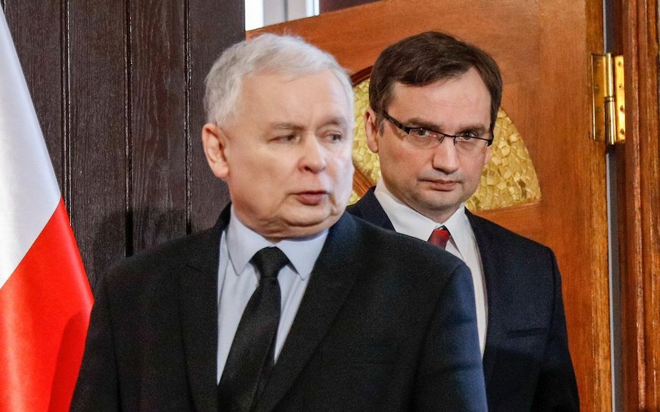 Jarosław Kaczyński nie wypowiedział się jeszcze w sprawie losów Zbigniewa Ziobry