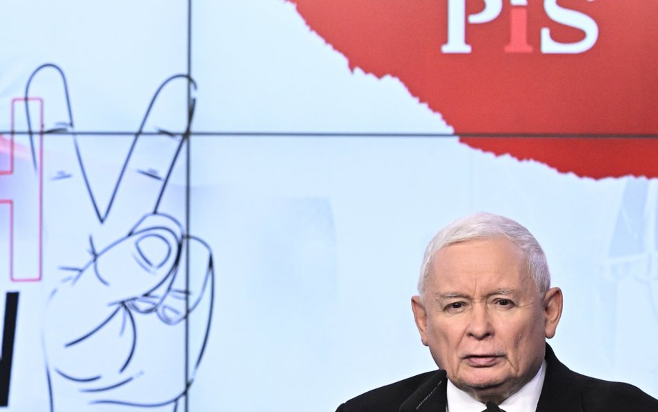 Prezes Prawa i Sprawiedliwości Jarosław Kaczyński