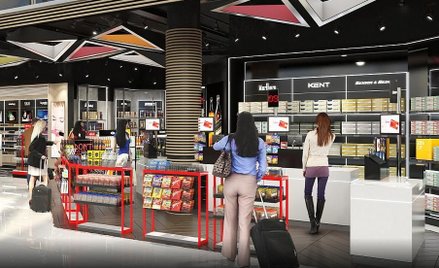 Projekty sklapów przygotowała londyńska pracownia The Design Solution. Ma ona nawiązywać do elementó