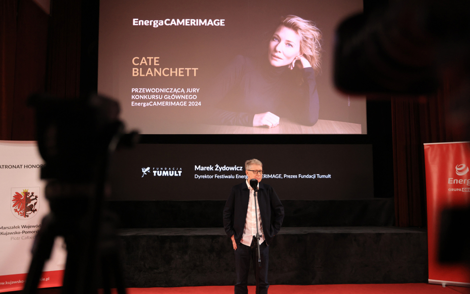 Cate Blanchett w trzydziestej drugiej edycji Międzynarodowego Festiwalu EnergaCAMERIMAGE