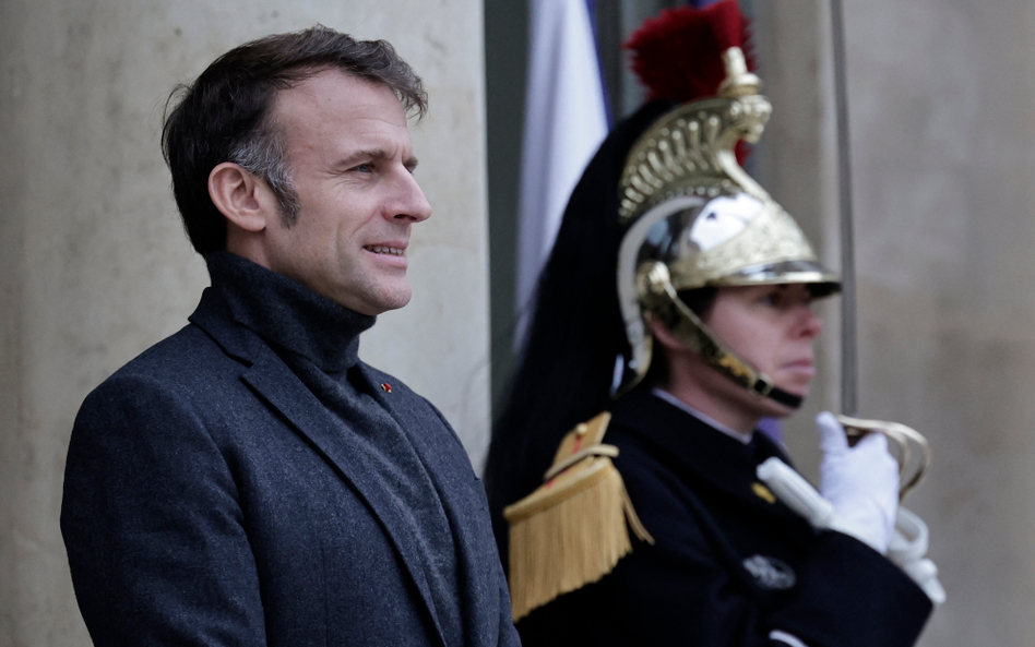 Macron chce z Polską ratować Ukrainę