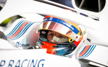 Robert Kubica za kierownicą Williamsa podczas ubiegłorocznych zimowych testów w Barcelonie
